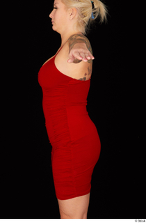 Jarushka Ross dressed red dress trunk 0003.jpg